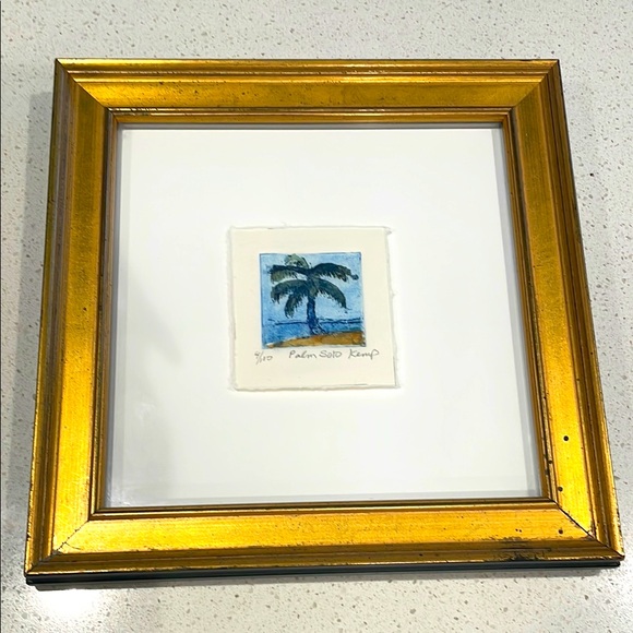 Flo Kemp “Palm Solo” kemp painting - Picture 1 of 3